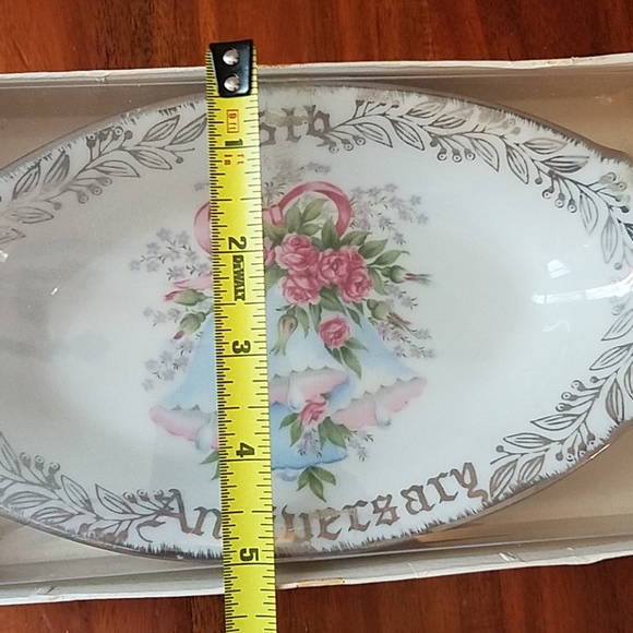 Vintage Dining Vintage Norcrest Fine China 25th Anniversary Dish